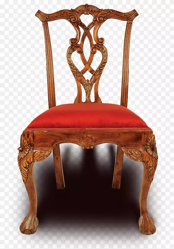 桌椅霍勒和强生-皇家木制座椅垫