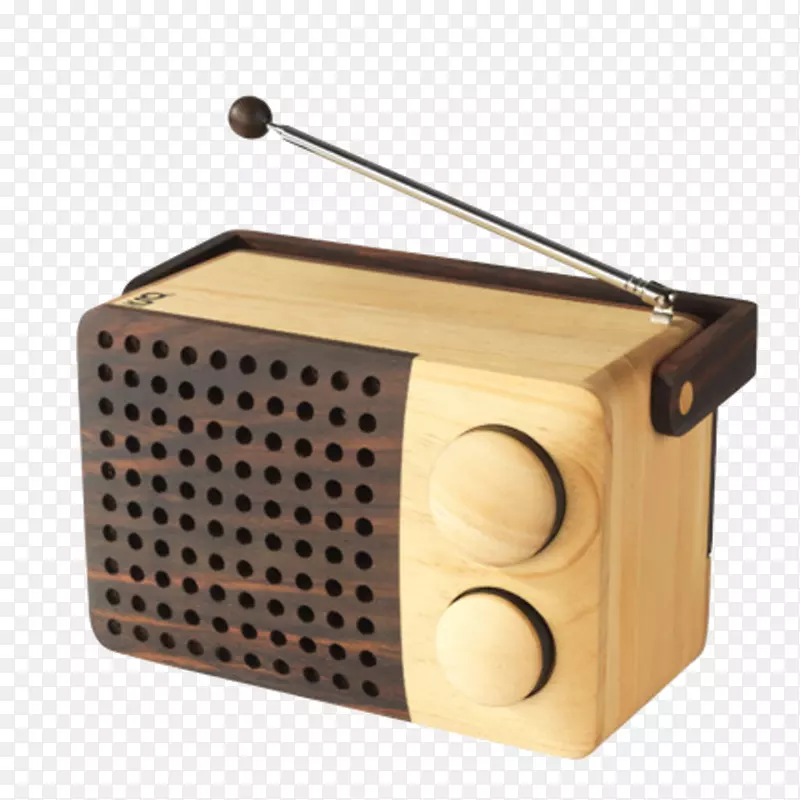 印尼互联网电台-木制收音机