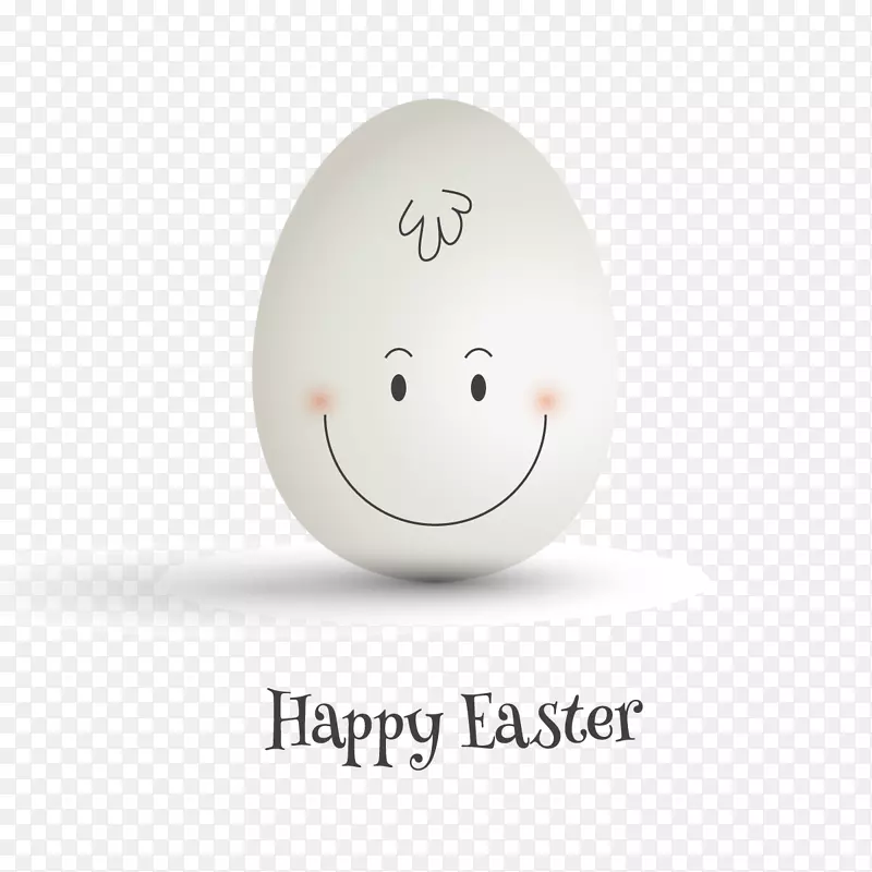 复活节兔子微笑复活节彩蛋复活节