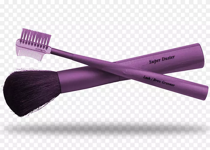 化妆品化妆刷化妆-紫色化妆刷材料