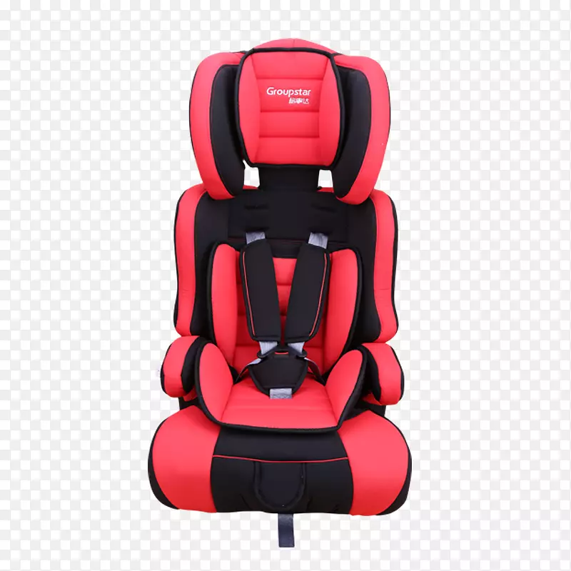 汽车儿童安全座椅-红色婴儿座椅