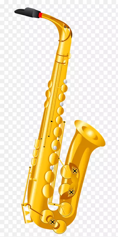 乐器萨克斯风乐器-黄色萨克斯管