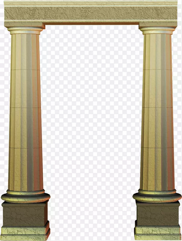 柱子建筑装饰艺术码头装饰柱
