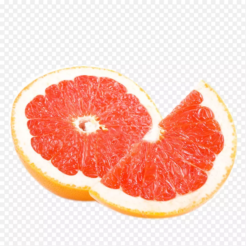 果汁葡萄柚甜柠檬柚子切一半葡萄柚