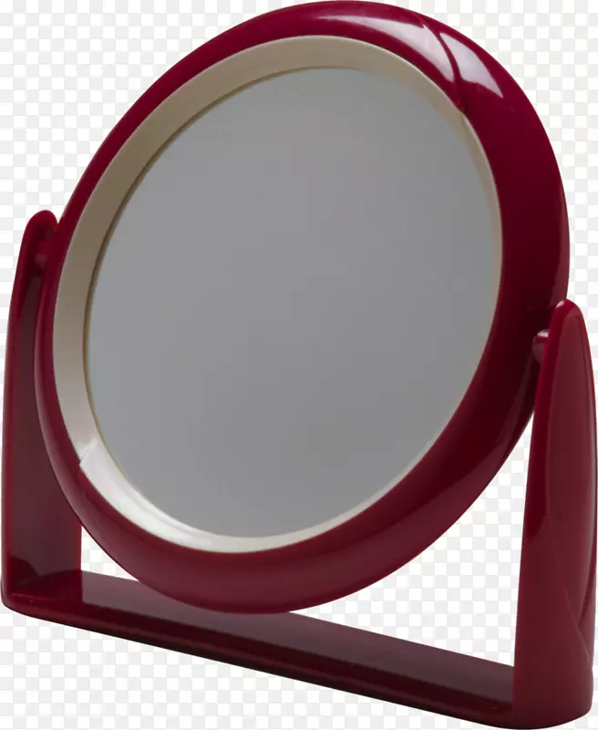 反光镜-红色创意化妆镜