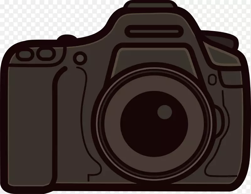 数码相机单镜头反射式数码相机深灰色数码相机