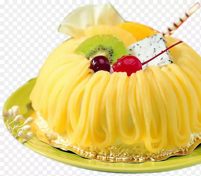 水果蛋糕奶酪蛋糕纸杯蛋糕奶油玉米饼-创意蛋糕