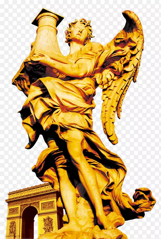 庞特桑塔基罗雕塑雕像-拿天使雕塑花瓶
