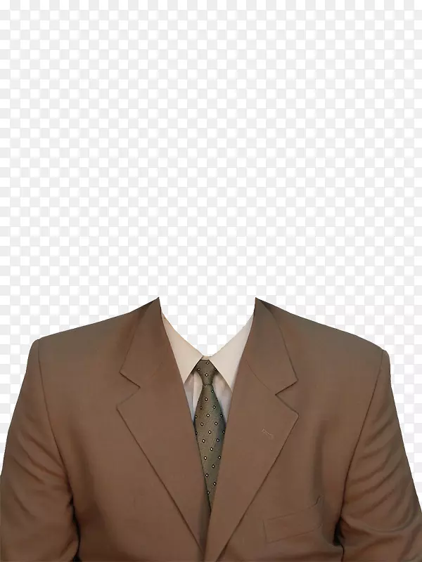 棕色领带领子-棕色西装和棕色领带