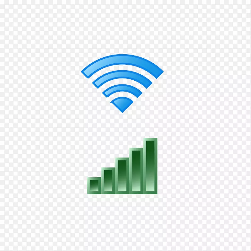 无线网络wi-fi剪贴画免费wifi图标