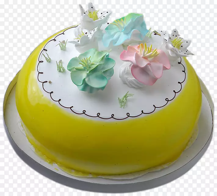 生日蛋糕奶油派面包店雪纺蛋糕-创意蛋糕