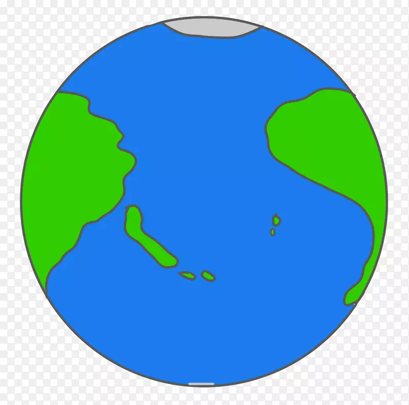 地球圈区绿色地球峭壁