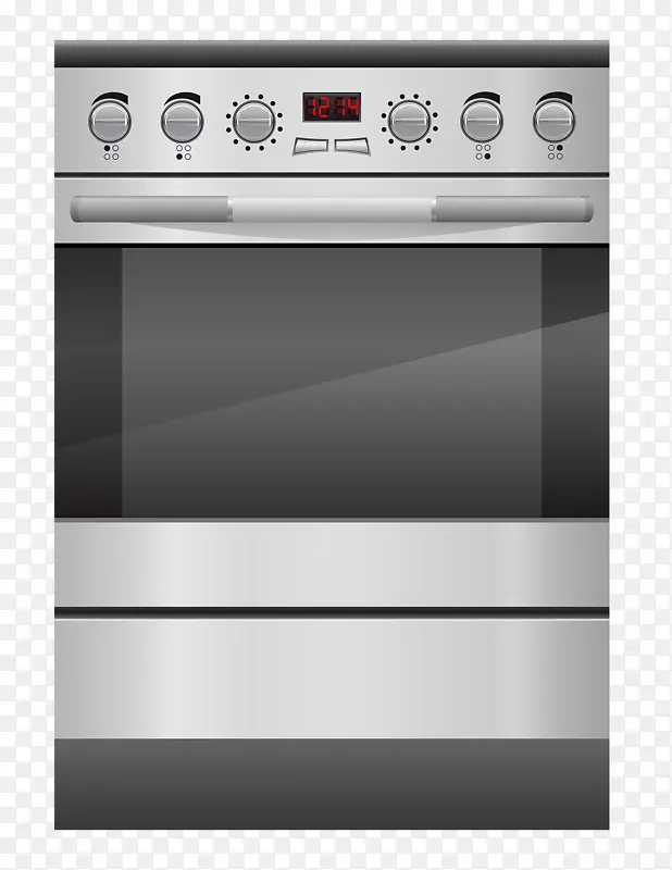 厨房炉灶煤气炉洗衣机灰色洗衣机