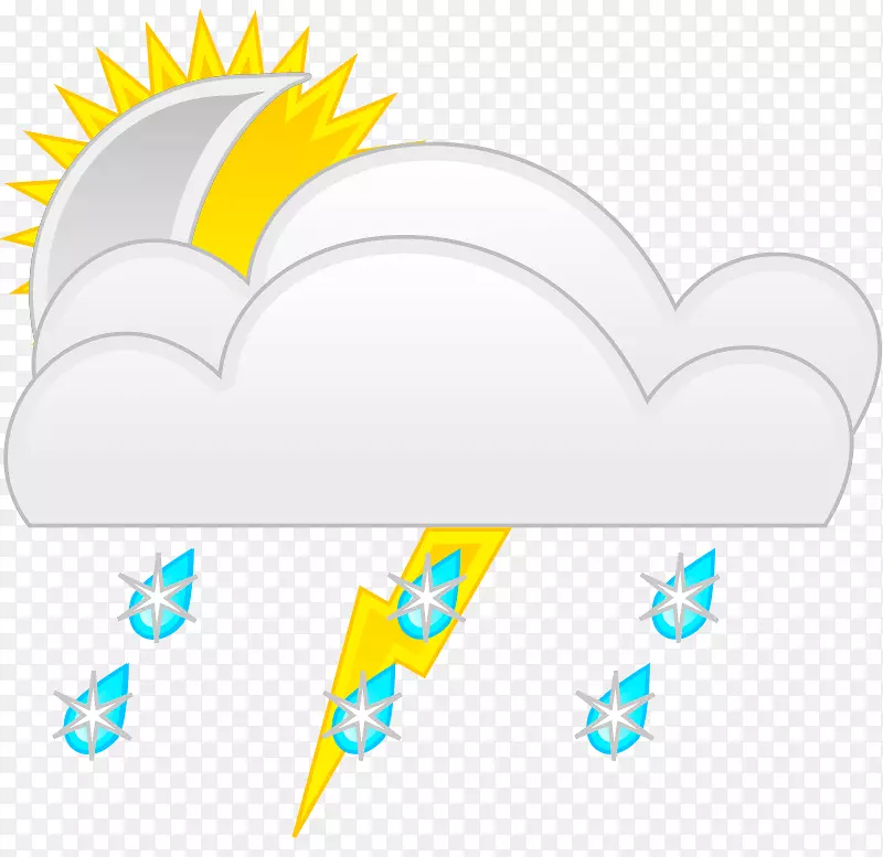 天气预报雨夹子艺术天气预报剪报