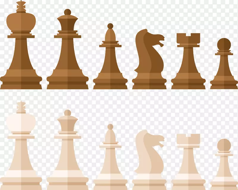 棋子象奇斯汤顿国际象棋套装-国际象棋