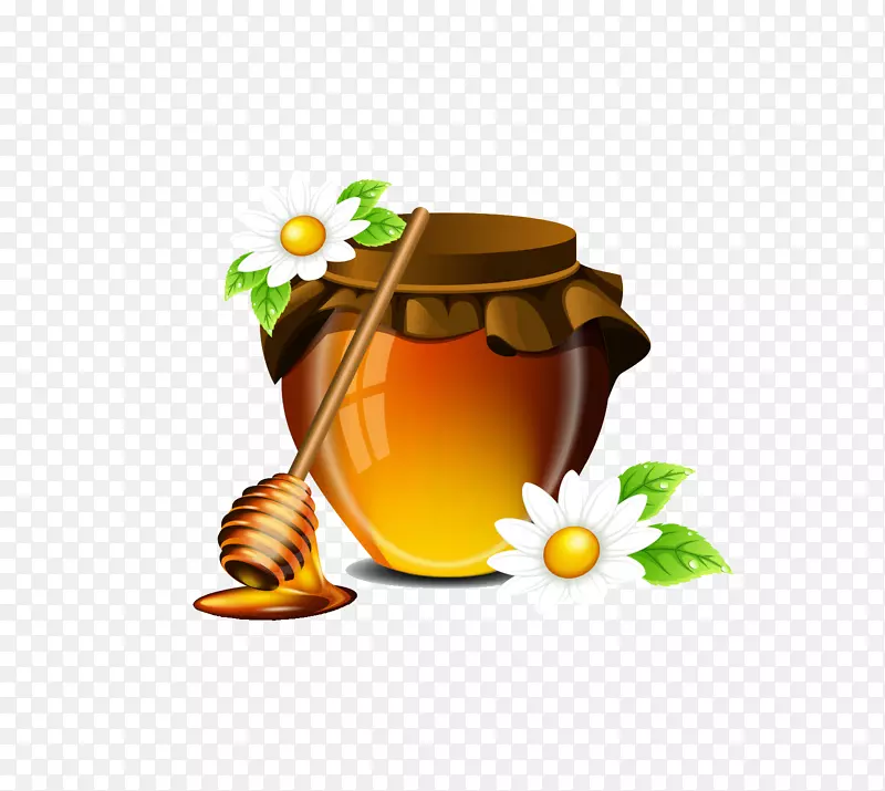蜜蜂蜂巢罐-蜂蜜