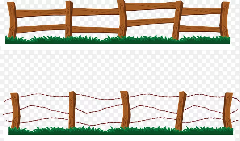 栅栏免费内容-铁路围栏剪贴画.后院剪贴画