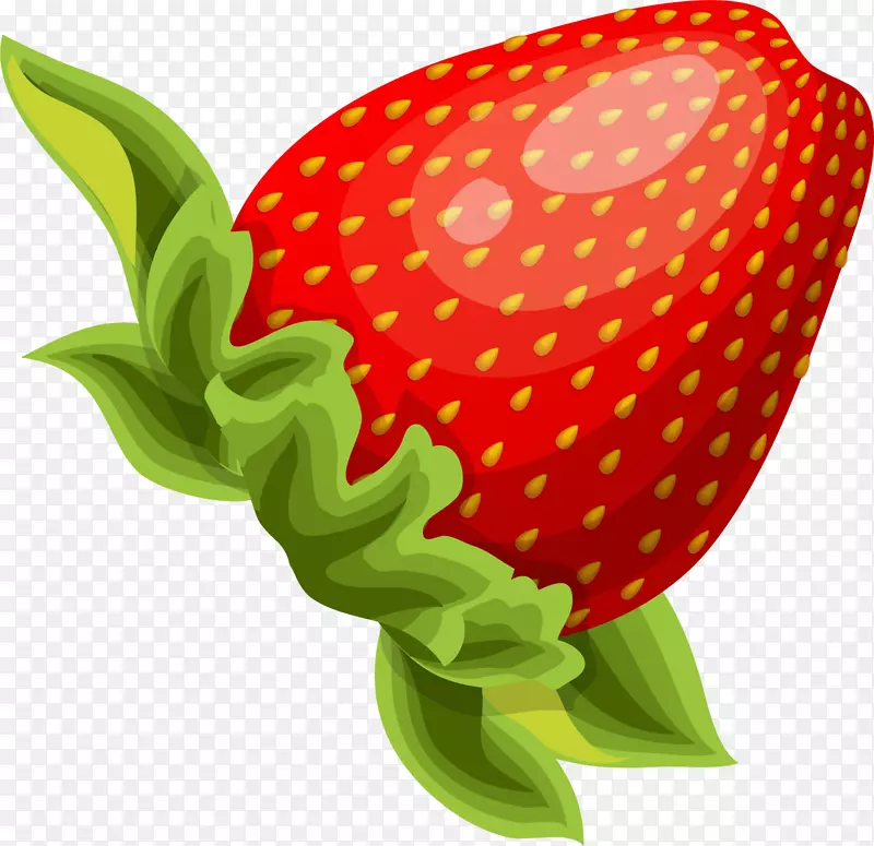 草莓艾德马西卡卡通-红色美味草莓