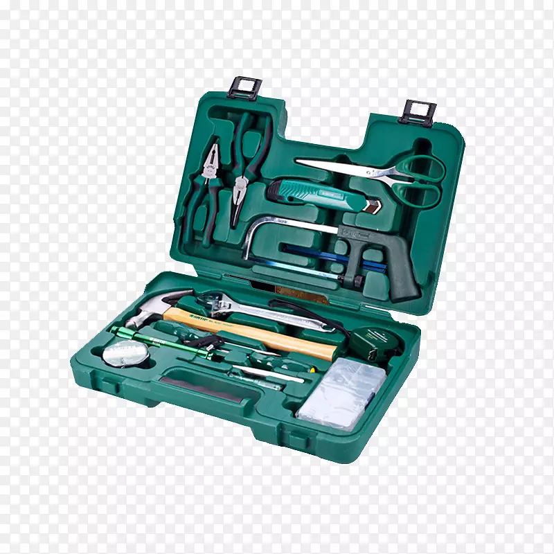手工工具箱DIY存储-产品物理金属工具箱