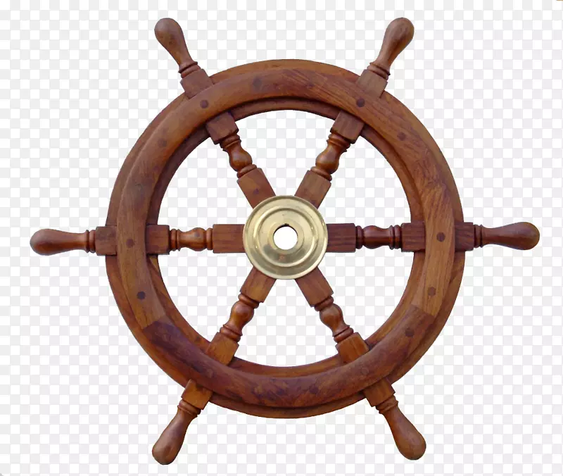 船舶轮模型海运.舵方向盘