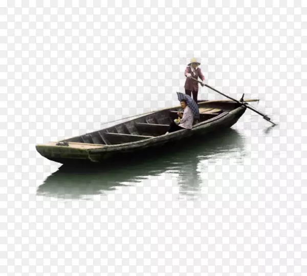 渡船标志-木船