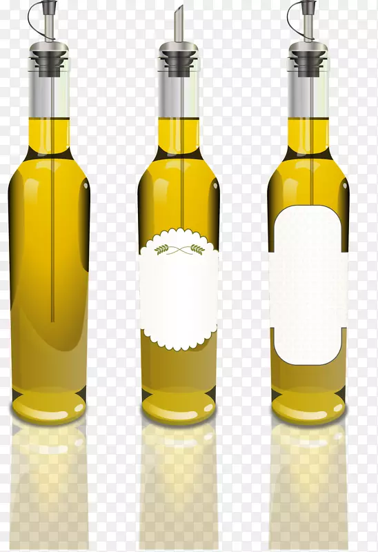 啤酒瓶橄榄油漆瓶装橄榄油