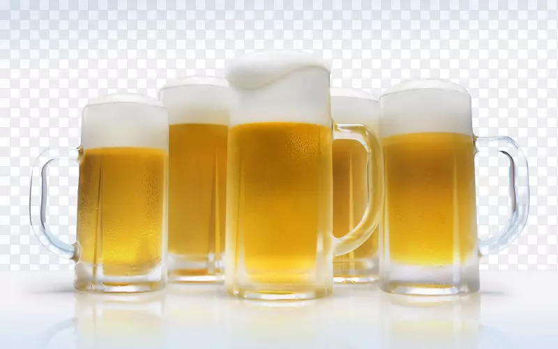 啤酒玻璃器皿，大桶啤酒，酒精饮料-啤酒杯