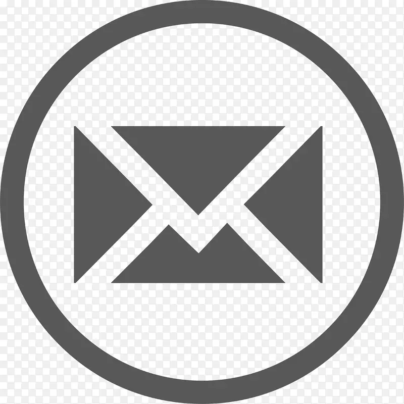 电子邮件简化客户服务图标-SMS符号