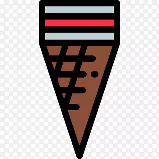 冰淇淋果汁食品图标-冰淇淋