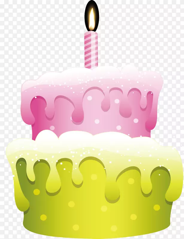 生日蛋糕玉米饼-可爱的生日蛋糕