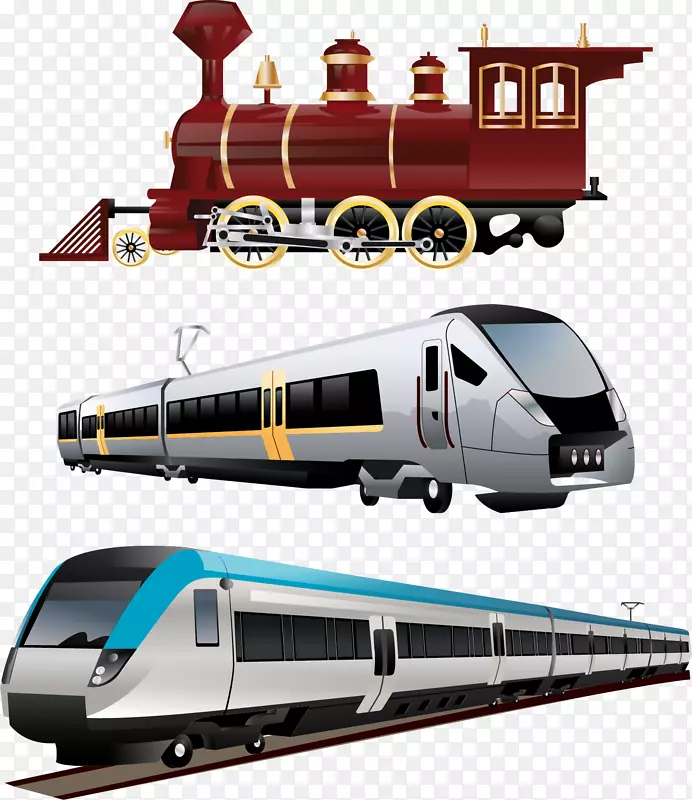 列车轨道运输磁悬浮列车铁道车厢城际列车