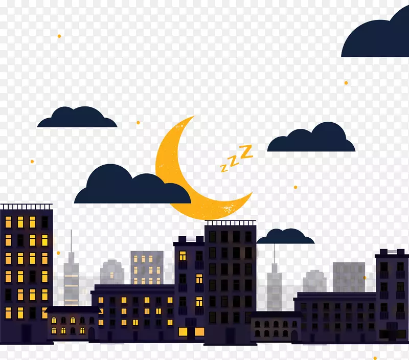 城市卡通下载-城市月光