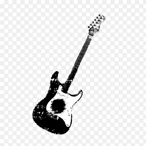 电吉他海报乐器-吉他