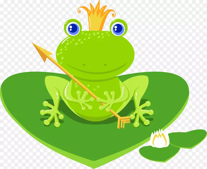 青蛙公主剪贴画青蛙
