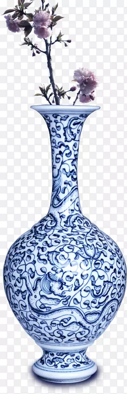 花瓶青花瓷花瓶