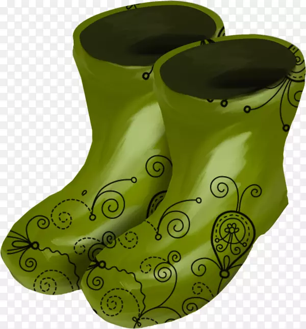 绿色靴子-绿色靴子