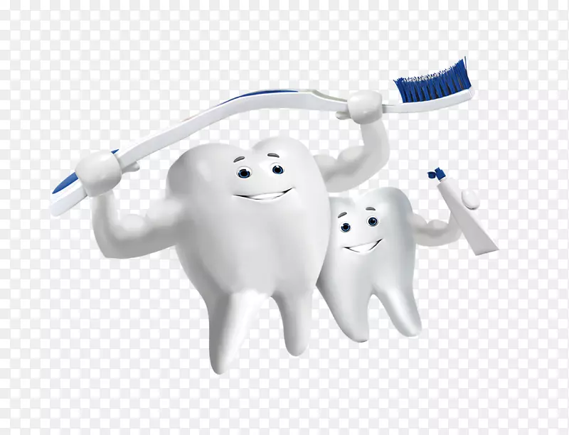 牙膏口腔牙周炎-牙齿和牙膏牙刷