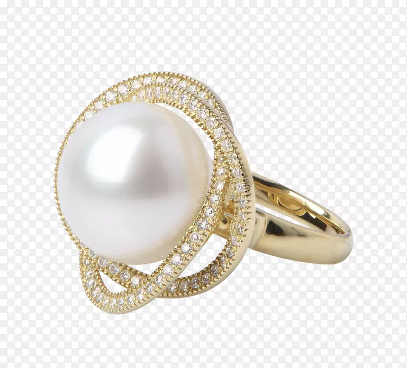 宝石首饰-气质珍珠戒指