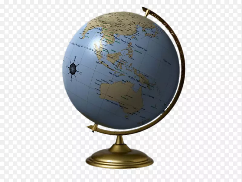 全球剪贴画-一个地球仪