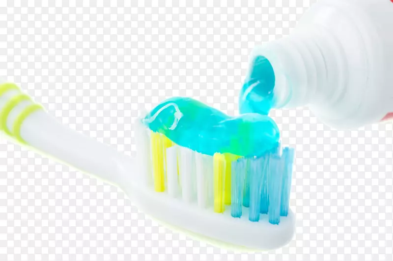牙膏蛀牙牙刷氟化物牙刷牙膏