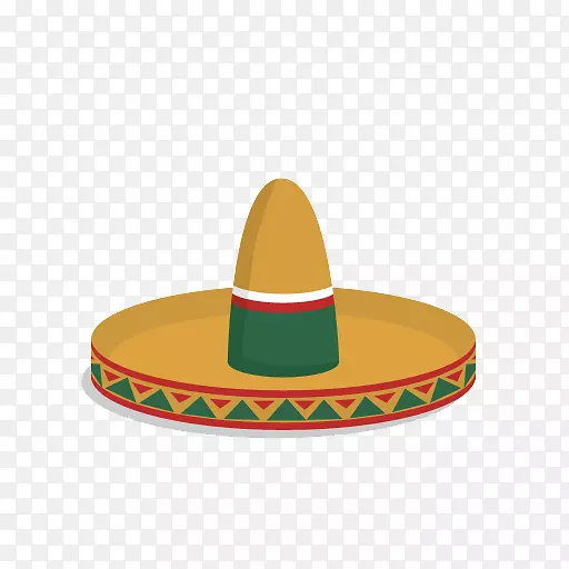 墨西哥美食帽子图标-墨西哥帽子