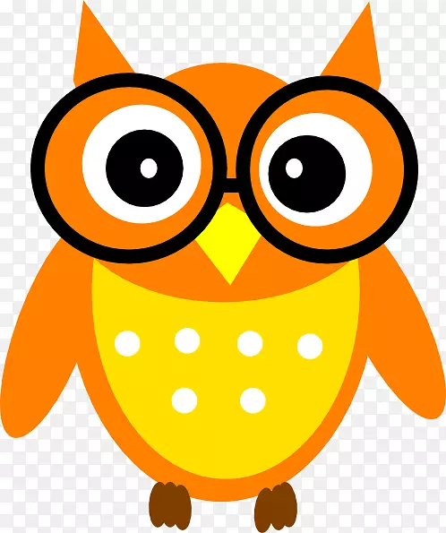OWL可伸缩图形免费内容剪贴画-没有知识剪贴画