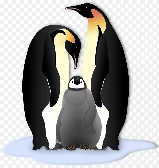帝企鹅免费内容剪辑艺术-企鹅剪贴画