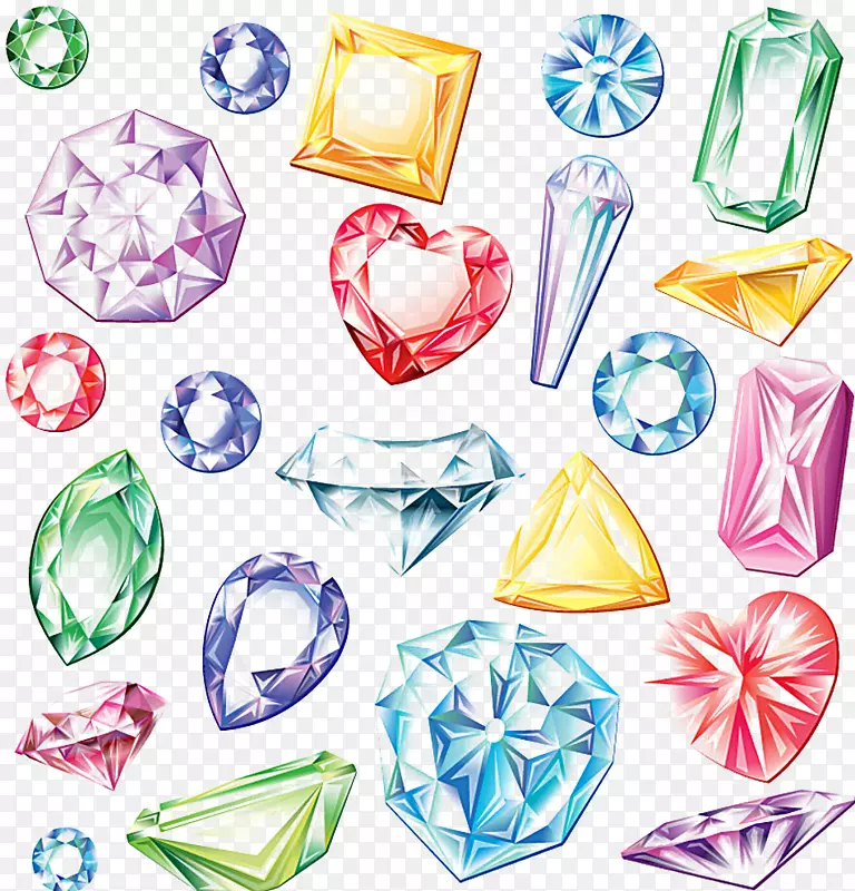 宝石钻石摄影版税-免费剪贴画-钻石