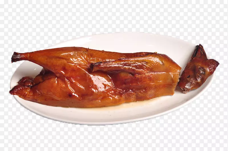 烤鹅，家鹅，北京烤鸭-半只烤鹅