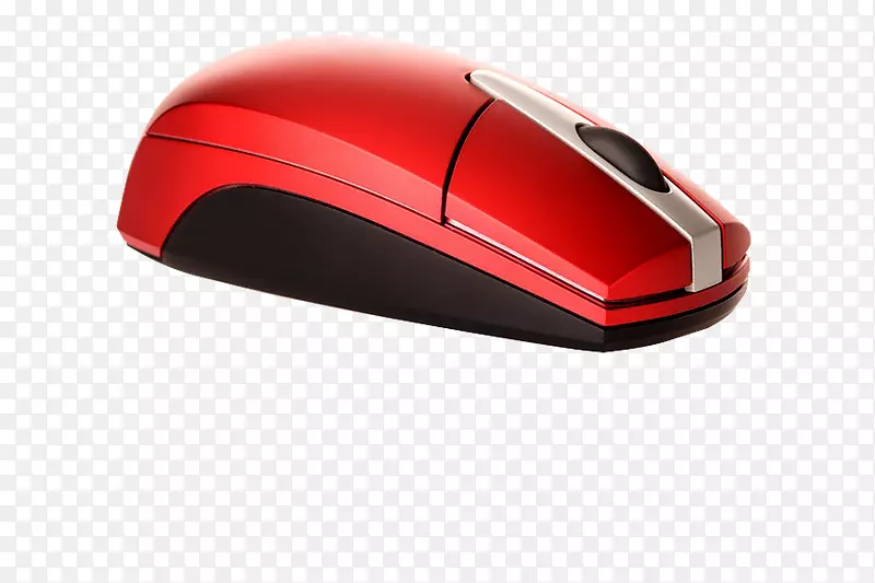 电脑鼠标电脑键盘下载红色无线鼠标