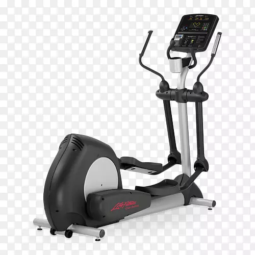 椭圆教练机生活健身器材健身中心椭圆教练机PNG透明图像