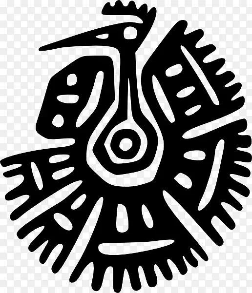 墨西哥美食阿兹特克剪贴画-墨西哥鹰部落