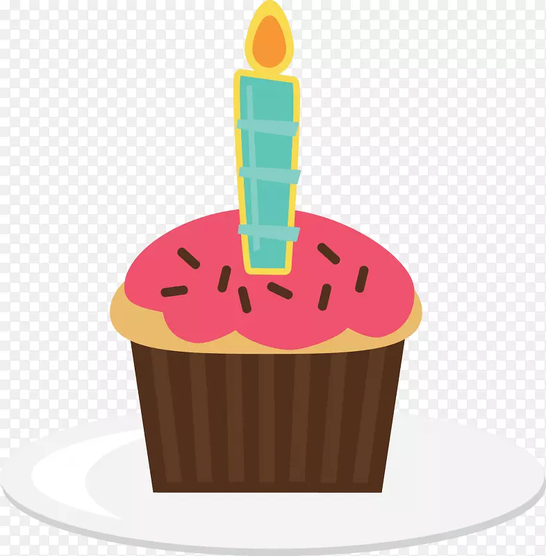 纸杯蛋糕生日蛋糕糖霜面包店可伸缩图形.纸杯蛋糕的图像