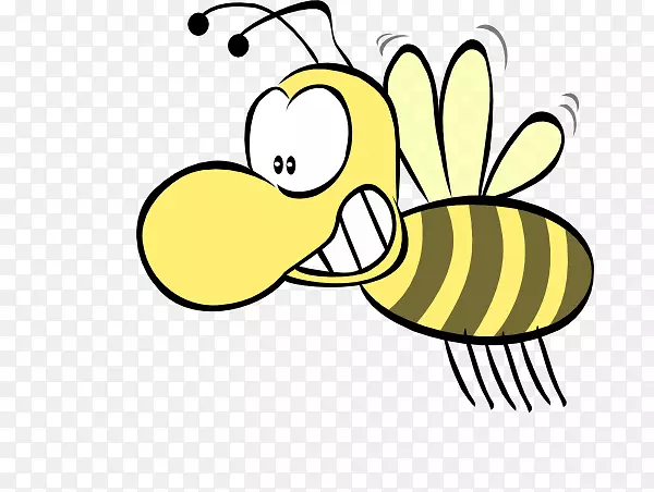 蜜蜂黄蜂剪贴画.拼写单词剪贴画